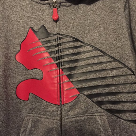 Puma Boy's Zip-Up Hoodie Size Small - Picture 2 of 6